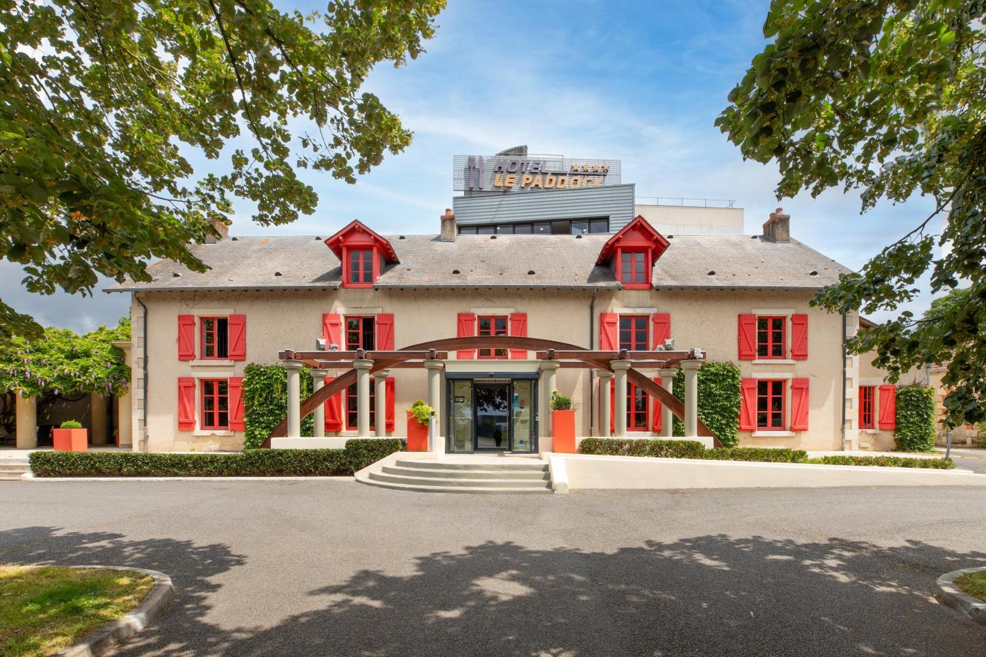 Hotel Le Paddock Magny-Cours Exterior foto